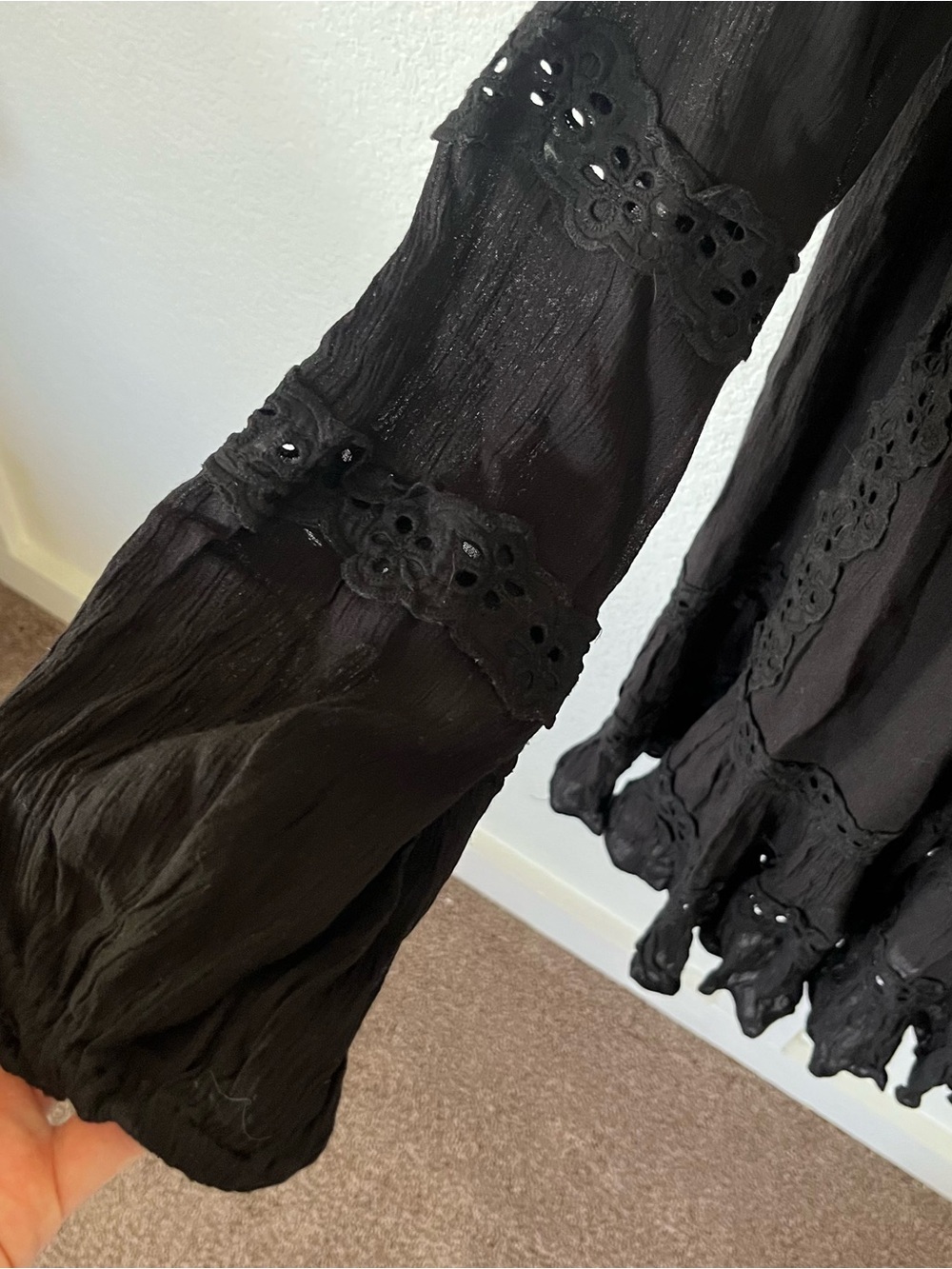 Free People Women's Small Flowy Dress. - Picture 3 of 6